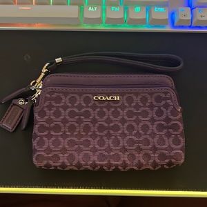 Coach wristlet